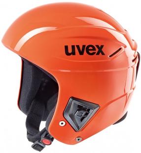 Slidinėjimo šalmas Uvex Race +, oranžinis, 51-52 cm