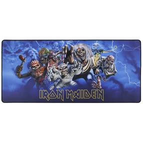 Pelės kilimėlis Subsonic XXL Iron Maiden SA5589-IM1, 90 cm x 40 cm x 0.3 cm, mėlyna