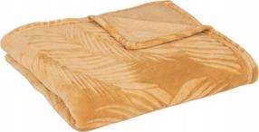 Lovatiesė Atmosphera Zoa, geltona, 125 cm x 150 cm