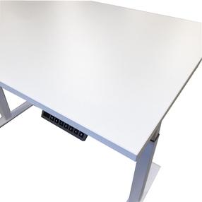 Stalviršis Sun-Flex EasyDesk Adapt I, aliuminio/balta/tamsiai pilka