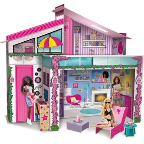 Lėlių namas Lisciani Barbie Dream Summer Villa 304-76932, įvairių spalvų