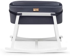 Lopšys kūdikiams viengulė Kalune Design Hier 676HDS1115, balta/juoda, be patalynės dėžės, su čiužiniu