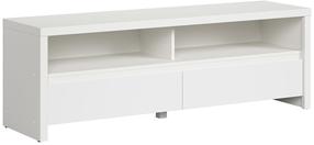 TV staliukas Kaspian, baltas, 143.5 cm x 40.5 cm x 48.5 cm