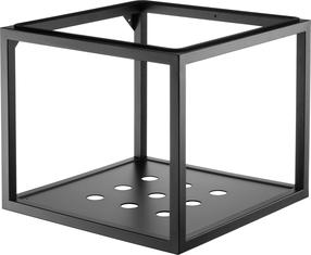 Praustuvo rėmas Deante, juoda, 60 cm x 50 cm x 41.5 cm