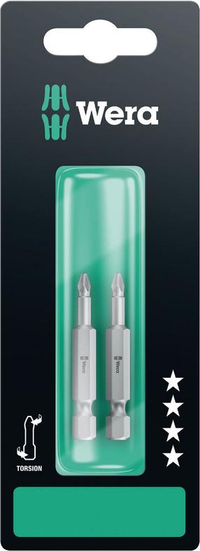 Atsuktuvo antgalis Wera 855/4 TZ SB, PZ1, 50 mm, 1/4"