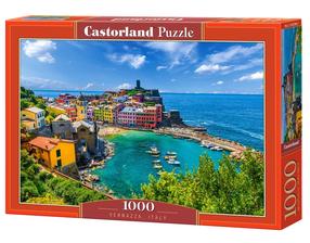 Dėlionė Castorland 1000 el. Vernazza Italy C-105298-2, 47 cm x 68 cm, 1000 vnt., įvairių spalvų