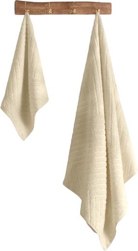  Vonios rankšluosčių rinkinys Foutastic 1029A-033-1 459ELT1113, kreminė, 140 cm x 70 cm, 2 vnt.