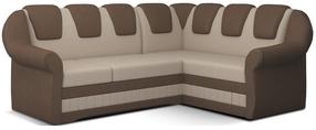 Kampinė sofa Lord II Jasmine 22, Soft 15, ruda/smėlio, dešininė, 190 x 243 cm x 105 cm