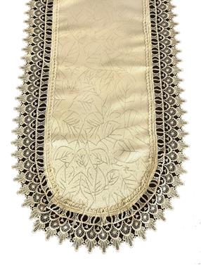 Stalo takelis ovalas G14-03, smėlio, 60 x 120 cm