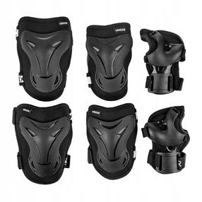 Kūno dalių apsaugos priemonė Croxer Porto, M, juoda