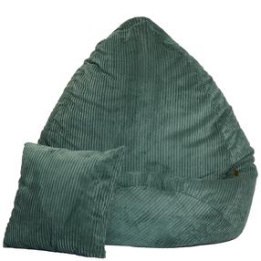 Sėdmaišis su pagalve Sako Mega Lincoln XL, žalias