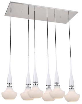 Šviestuvas kabinamas AZzardo Tasos AZ1883, E14, 6 x 40 W