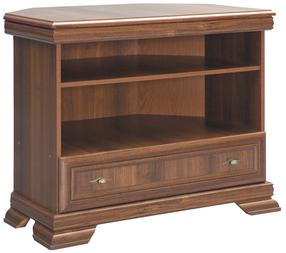 TV staliukas Gala Meble Krtn, tamsiai ruda, 89 cm x 63 cm x 77 cm