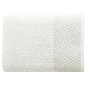 Vonios rankšluostis DecoKing Andrea, baltas, 140 cm x 70 cm