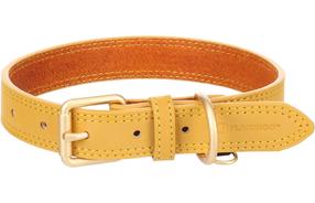 Antkaklis šunims Flamingo Virginia, geltona, 380 - 480 mm x 25 mm, M/L