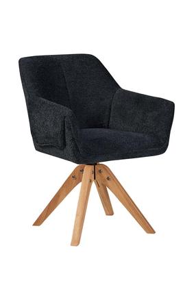 Valgomojo kėdė Kayoom Dian 225, matinė, antracito, 63.5 cm x 64 cm x 84 cm