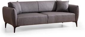 Sofa Hanah Home Belissimo, tamsiai pilka, 220 x 95 cm x 67 cm