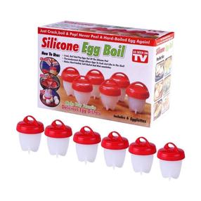 Komplektas, kiaušinių virimo formos, balta