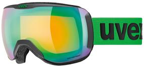 Slidinėjimo akiniai Uvex Downhill 2100 CV, žalia/oranžinė