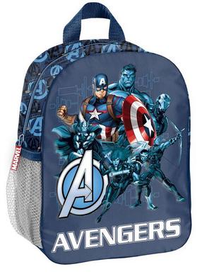 Vaikiška kuprinė Paso Marvel 11P-035054, mėlyna, 22 cm x 10 cm x 28 cm