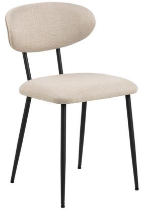 Valgomojo kėdė Denise, matinė, šviesiai ruda, 43.5 cm x 53 cm x 78.5 cm