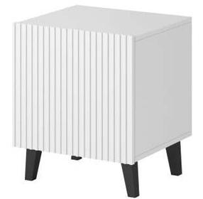 Naktinis staliukas Pafos, baltas, 44.5 cm x 40 cm x 51 cm