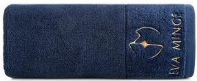  Vonios rankšluostis Ewa Minge Gaja, tamsiai mėlyna, 140 cm x 70 cm