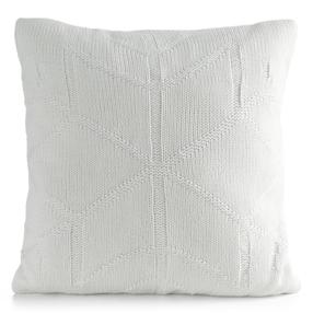 Kalėdinis dekoratyvinės pagalvėlės užvalkalas 86B, balta, 45 cm x 45 cm