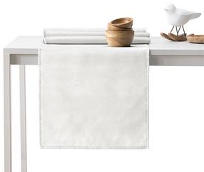 Staltiesės ir stalo takelio rinkinys stačiakampė Restilo Vesta, ecru, 115 x 180 cm, 35 x 180 cm, 2 vnt.