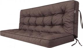 Lauko baldų pagalvių rinkinys Hobbygarden Pola P12CBR5, tamsiai ruda, 120 x 105 cm