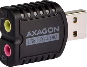 Garso plokštė Axagon ADA-17 USB - HQ MINI audio, juoda