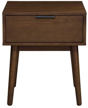 Naktinis staliukas Cassina, riešuto, 45 cm x 40 cm x 53 cm