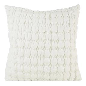 Dekoratyvinės pagalvėlės užvalkalas JA166-03, balta, 45 cm x 45 cm