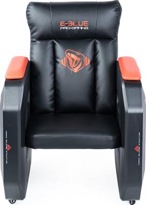 Žaidimų kėdė E-Blue Auroza EEC338, 80 x 80 x 102 cm, juoda/raudona