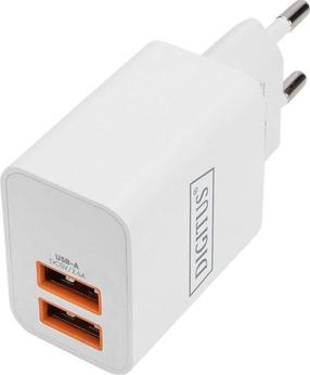 Adapteris Digitus USB, USB, balta