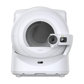 Automatinis kačių tualetas Petkit Purbot Ultra P9903, balta, uždaras, išmanusis, 53.2 cm x 81.8 cm x 61.2 cm