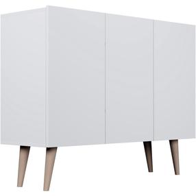 Komoda Kocot Kids Toronto, balta, 120 cm x 39.5 cm x 95.5 cm