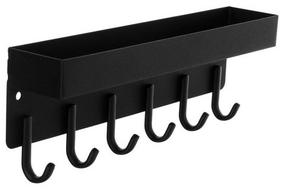 Sieninė kabykla Ruhhy 24603, 8.5 cm, juoda