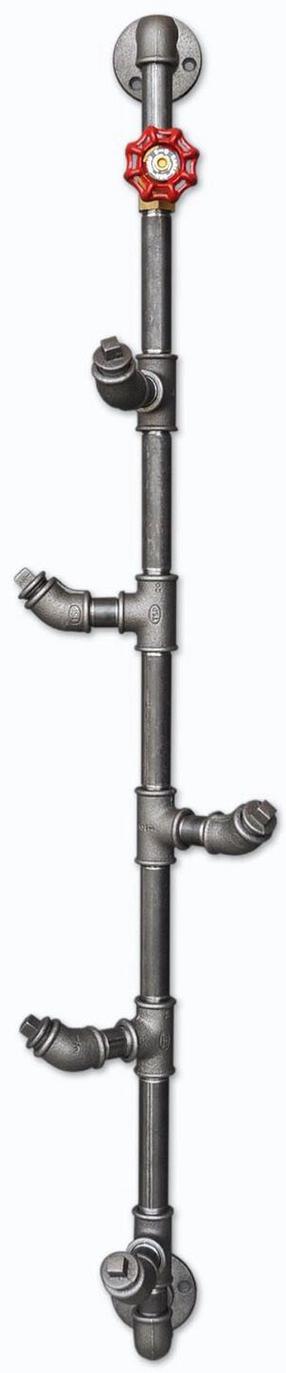 Drabužių kabykla Kalune Design BoruRaf 080, 100 cm, pilka