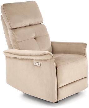 Atlošiamas krėslas Semir, šviesiai ruda, 90 cm x 80 cm x 108 cm