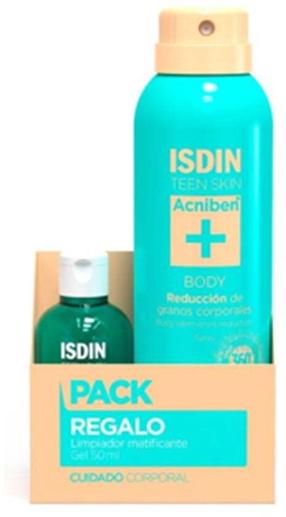 Kūno priežiūros rinkinys Isdin Acniben, 2 vnt.