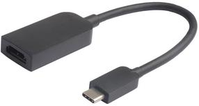 Adapteris MicroConnect USB-C to HDMI USB-C male, HDMI female, 0.15 m, juoda