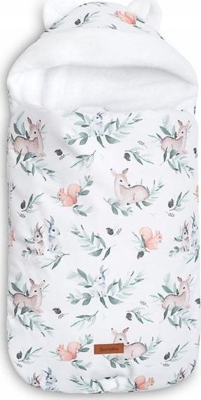 Autokėdutės miegmaišis Sensillo Deer, balta/žalia