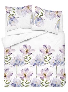 Patalynės užvalkalų komplektas PCB-200, mėlynas/baltas/žalias, 200 x 220 cm