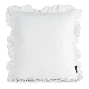 Dekoratyvinės pagalvėlės užvalkalas JA143-05, balta, 45 cm x 45 cm