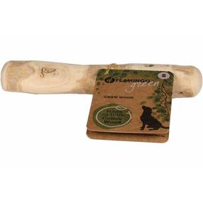 Žaislas šuniui, tąsymui Flamingo Java Stick, 14 cm, Ø 4 cm, ruda, S