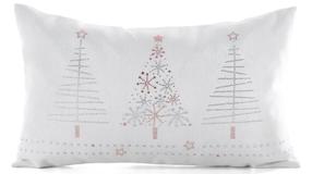 Dekoratyvinės pagalvėlės užvalkalas PSWA-254, balta, 50 cm x 30 cm