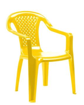 Lauko kėdė Diana Camelia, geltona, 38 cm x 38 cm x 52 cm