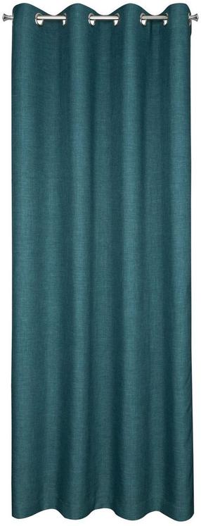 Naktinė užuolaida ZKNY-01, tamsi turkio, 140 cm x 250 cm