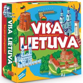 Viktorinos žaidimas Dream Makers Visa Lietuva 1513H, LT